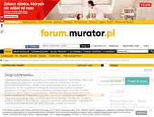 Tablet Screenshot of forum.muratordom.pl